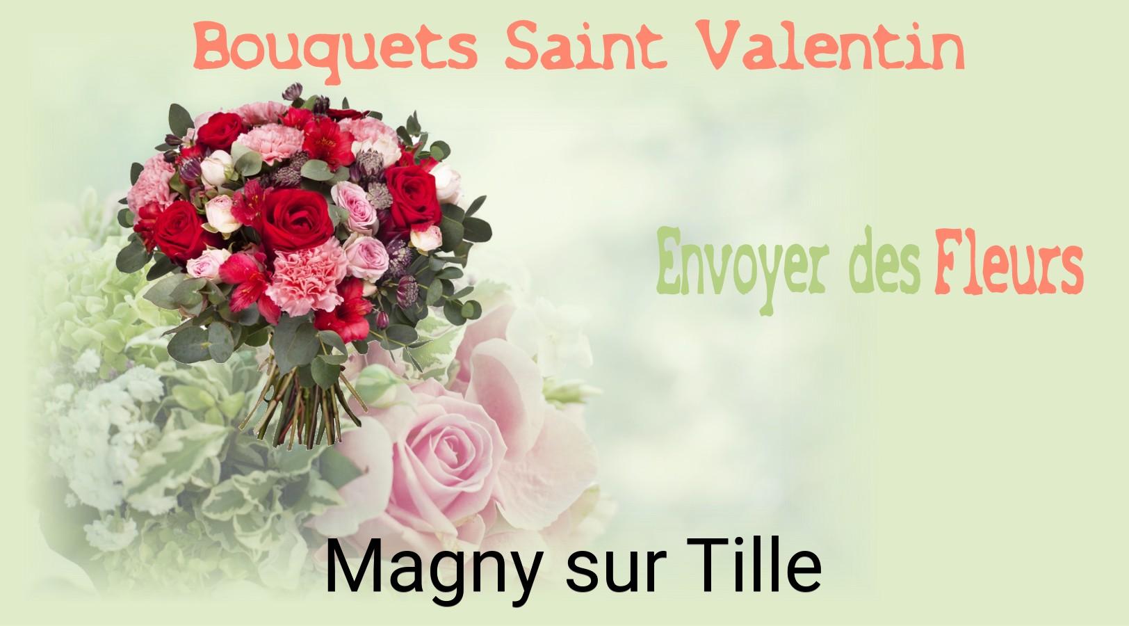Roses de Saint-Valentin livrées à Magny-sur-Tille